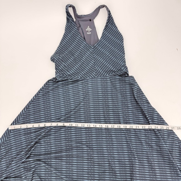 PrAna Womens Athleisure Boho Handkerchief Hem Midi Dress Racerback Size M Summer - Picture 7 of 10